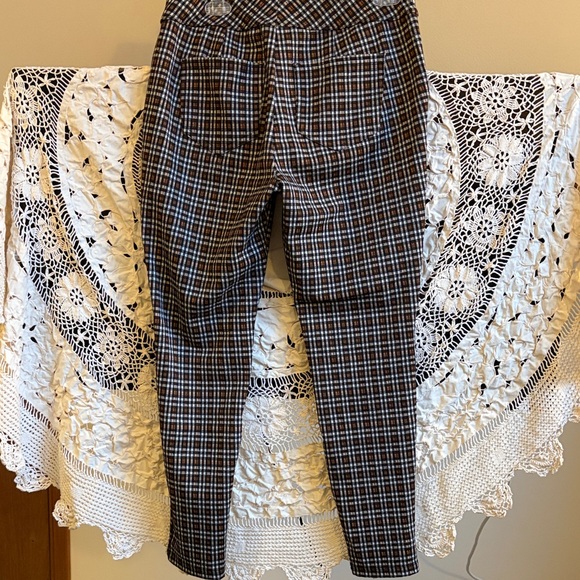 SO High Rise Legging Size Large Juniors Plaid Trousers NWOT - Picture 6 of 9